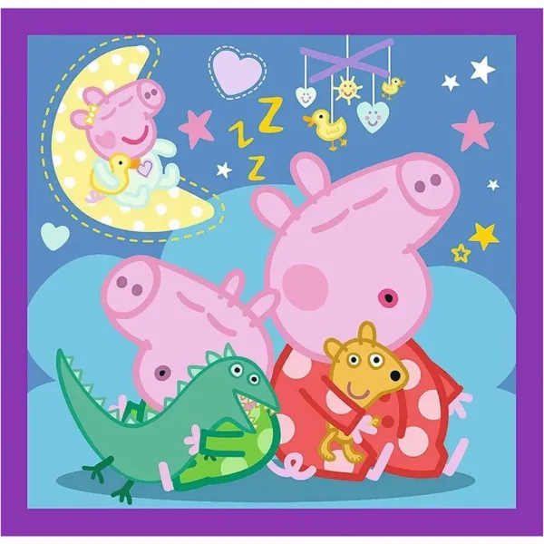 Peppa prašiček 3 v 1 20-36-50kosov puzzle - Trefl slika 4