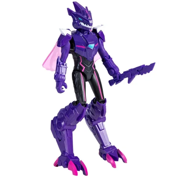 Quantum Heroes: Dinoster Trina akcijska figura z vijolično oklepom 20 cm slika 3