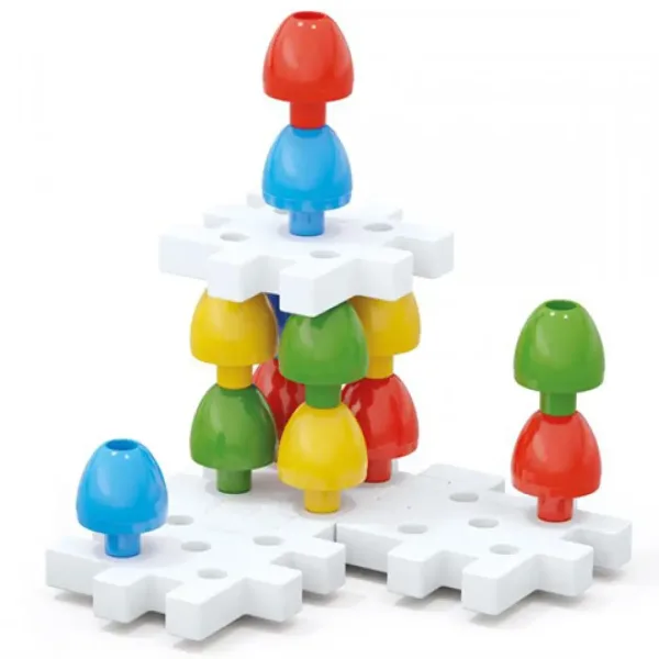 Quercetti: 20-delni komplet Jumbo bucik 2-v-1 slika 3