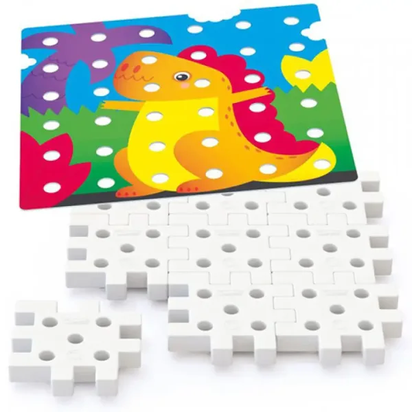 Quercetti: 45-delni komplet Jumbo bucik 2-v-1 slika 3
