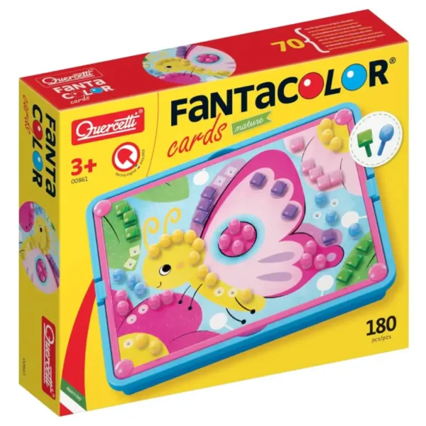 Quercetti: Fanta Color Cards Igralni set s kreativnimi bucikami Narava slika 3