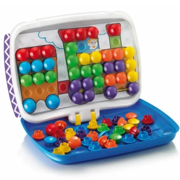 Quercetti: Junior komplet bucik z risaln tablo 2-v-1 slika 3