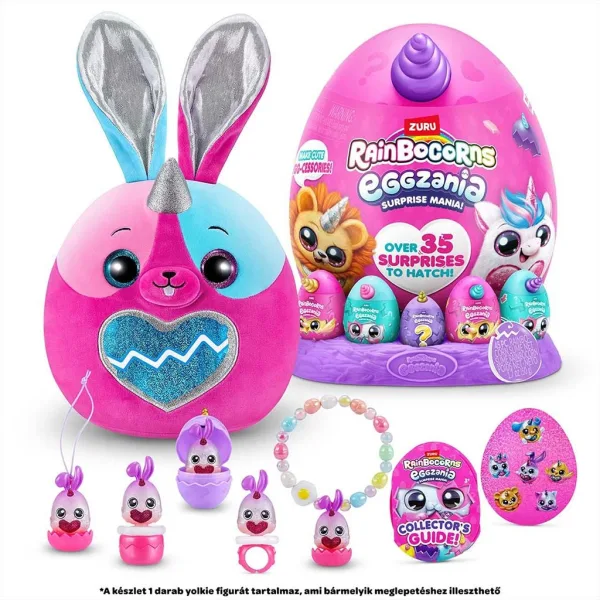 Rainbocorns: Eggzania presenečenje jajce s plišasto figuro v več različicah 1 kos slika 3