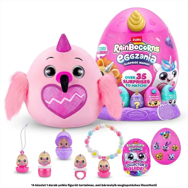 Rainbocorns: Eggzania presenečenje jajce s plišasto figuro v več različicah 1 kos slika 7
