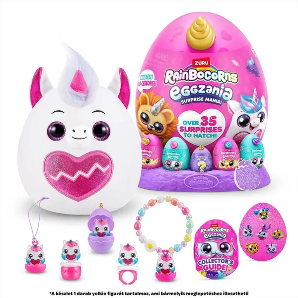 Rainbocorns: Eggzania presenečenje jajce s plišasto figuro v več različicah 1 kos slika 8