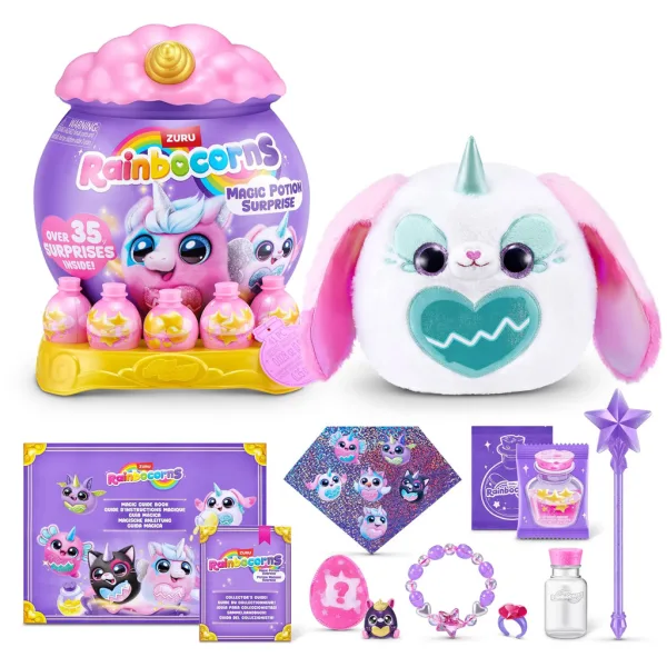 Rainbocorns: Magic Potion Surprise čarobna pijača presenečenje plišasta figura v več različicah 1 kos slika 2