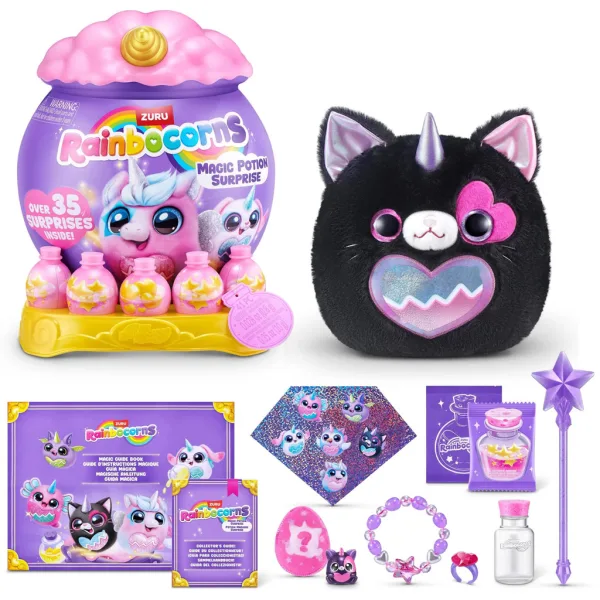 Rainbocorns: Magic Potion Surprise čarobna pijača presenečenje plišasta figura v več različicah 1 kos slika 3