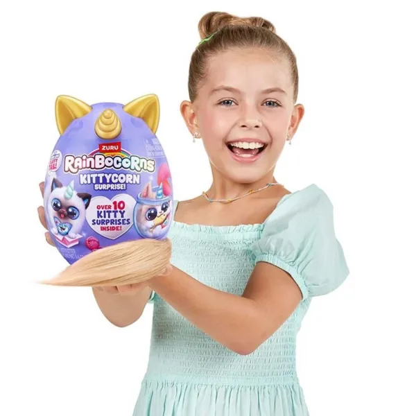 Rainbocorns: Pocket Kittycorn presenečenje mačka plišasta figura v več različicah 1 kos slika 3
