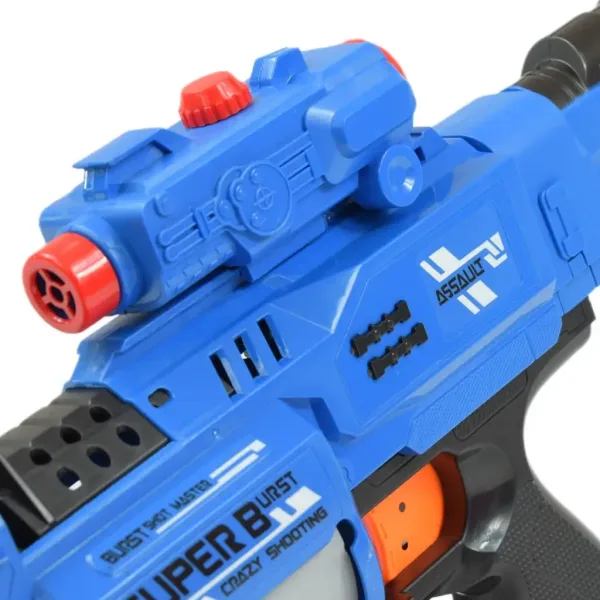 Rapid Launcher: Električno orožje za spužvaste naboje z vrtljivim nabojnikom in 20 naboji 49 cm slika 5