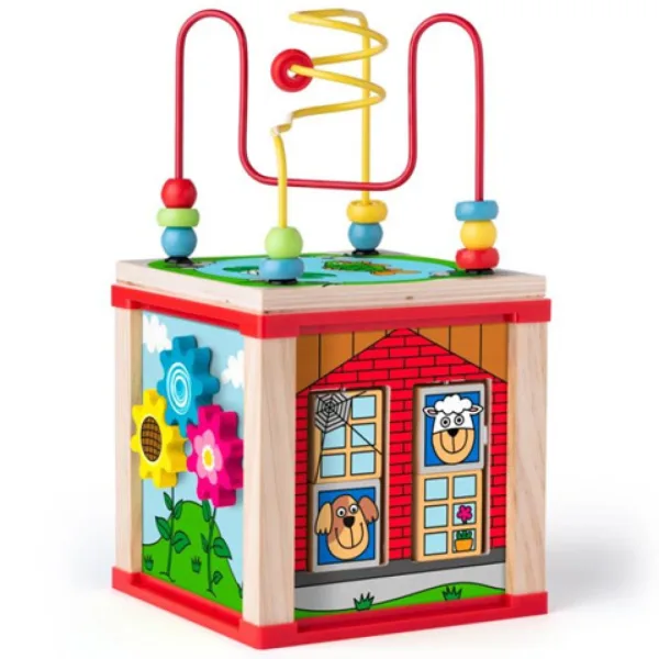 Razvijalna kocka z magičnimi krogi - Woodyland slika 2
