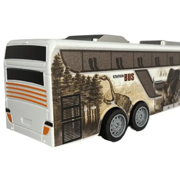 RC Avtobus na daljinsko upravljanje Jurassic City 27 MHz v merilu 1/32 25 cm slika 3