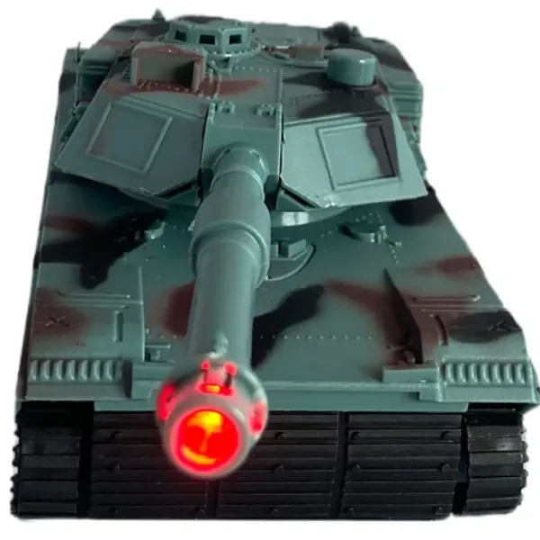 RC Bojno vozilo na daljinsko upravljanje s kamuflažnim vzorcem z lučjo in zvokom 1/32 slika 3