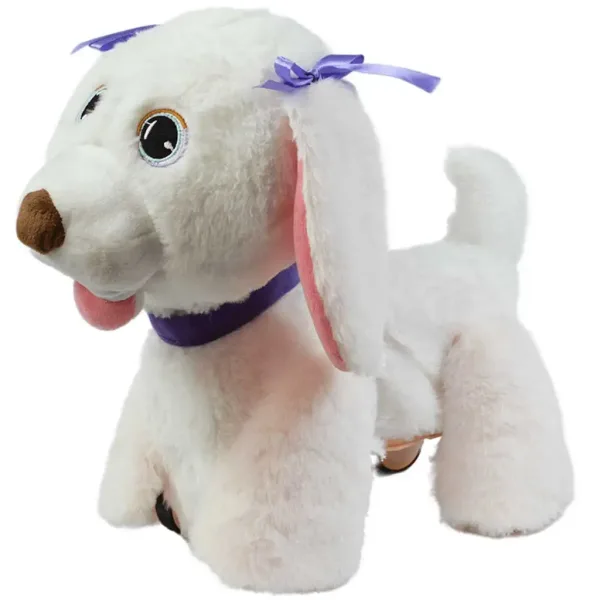 RC Cute Pet: Daljinsko voden interaktivni plišasti pes labradorec z dodatki, 2.4 GHz 40 cm slika 2