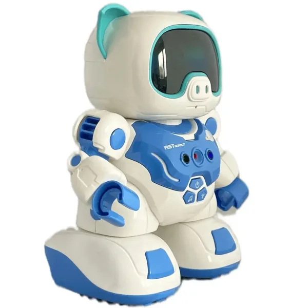RC daljinski upravljalnik interaktivni plesni robot prašič s svetlobnimi in zvočnimi učinki 20 cm slika 3