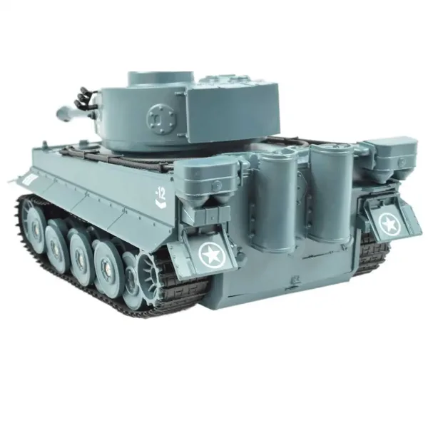 RC Daljinsko upravljani tank Nemški tiger z realističnimi funkcijami v merilu 1/30 2,4 GHz 30 cm slika 3
