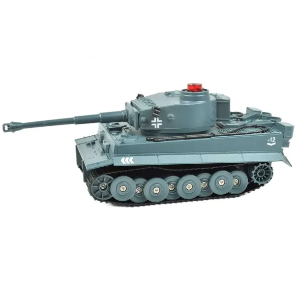 RC Daljinsko upravljani tank Nemški tiger z realističnimi funkcijami v merilu 1/30 2,4 GHz 30 cm slika 5