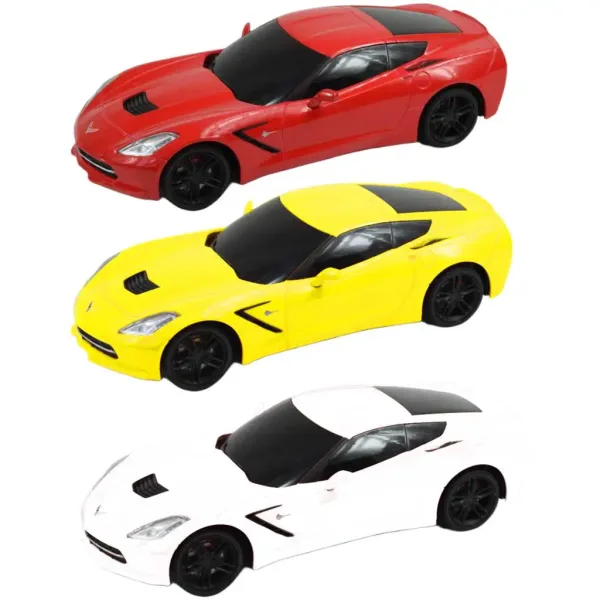 RC daljinsko vodeni avtomobil Chevrolet Corvette C7 merilo 1/24 19 cm v več barvnih različicah 1 kos slika 3