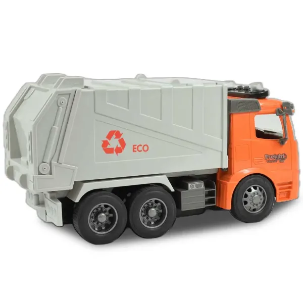 RC daljinsko vodeni kamion za ECO selektivno zbiranje odpadkov, svetl. uč., mer. 1/14, 27 MHz 30 cm slika 2