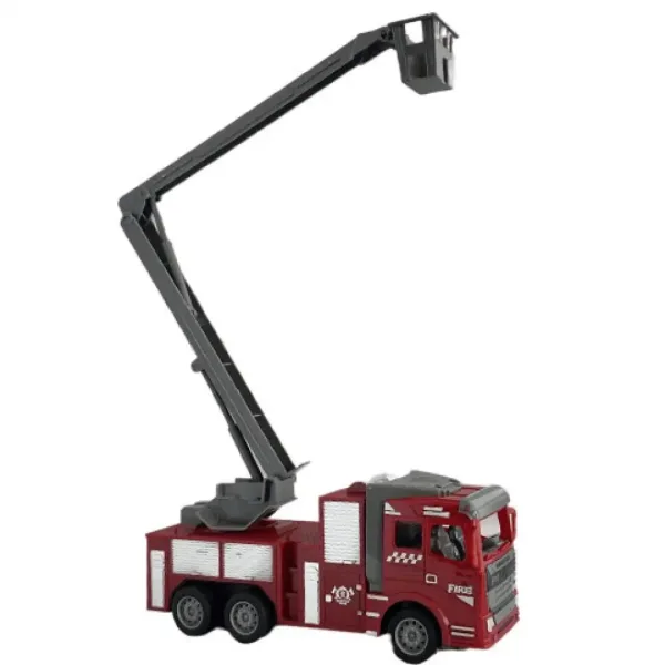 RC Gasilsko vozilo z dvižno košaro na daljinsko upravljanje v merilu 1/30 22 cm slika 3