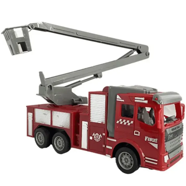 RC Gasilsko vozilo z dvižno košaro na daljinsko upravljanje v merilu 1/30 22 cm slika 4