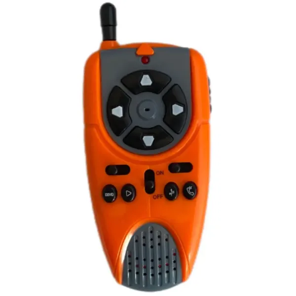 RC interaktivni TalkBot robot z walkie-talkie načinom v oranžni barvi 2,4GHz slika 4