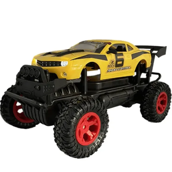 RC Off-Road daljinsko upravljani rumeni Camaro s svetlobo 27 MHz 29cm 1/14 merilo slika 3