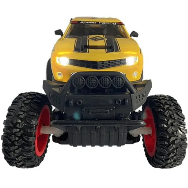 RC Off-Road daljinsko upravljani rumeni Camaro s svetlobo 27 MHz 29cm 1/14 merilo slika 4