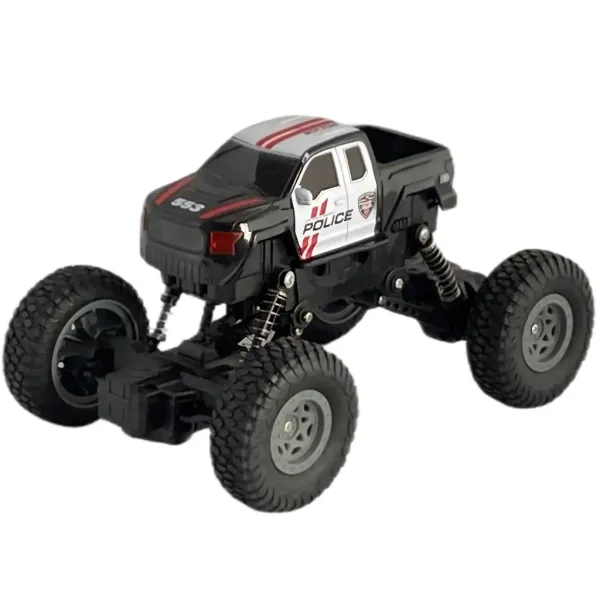 RC Policijski 4WD gorski avtomobil na daljinsko upravljanje v merilu 1/18 21 cm slika 2