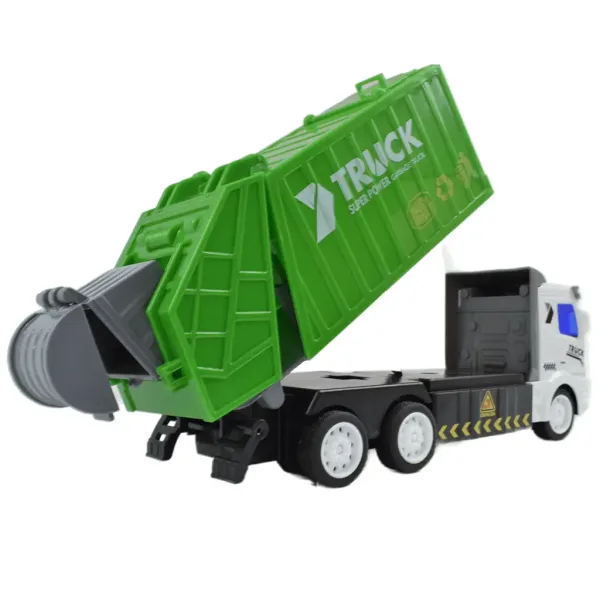 RC Smetarski tovornjak na daljinsko upravljanje z lučjo 1/48 v merilu 27MHz 20cm slika 3