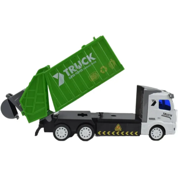 RC Smetarski tovornjak na daljinsko upravljanje z lučjo 1/48 v merilu 27MHz 20cm slika 4