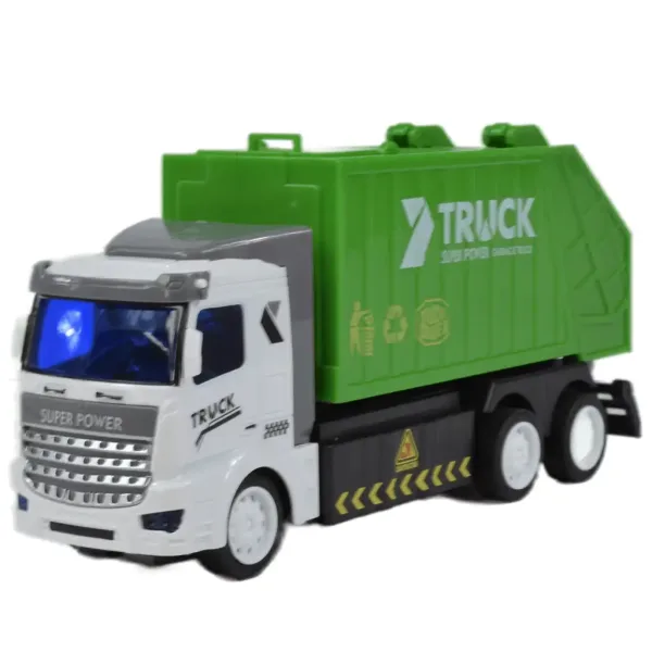 RC Smetarski tovornjak na daljinsko upravljanje z lučjo 1/48 v merilu 27MHz 20cm slika 5
