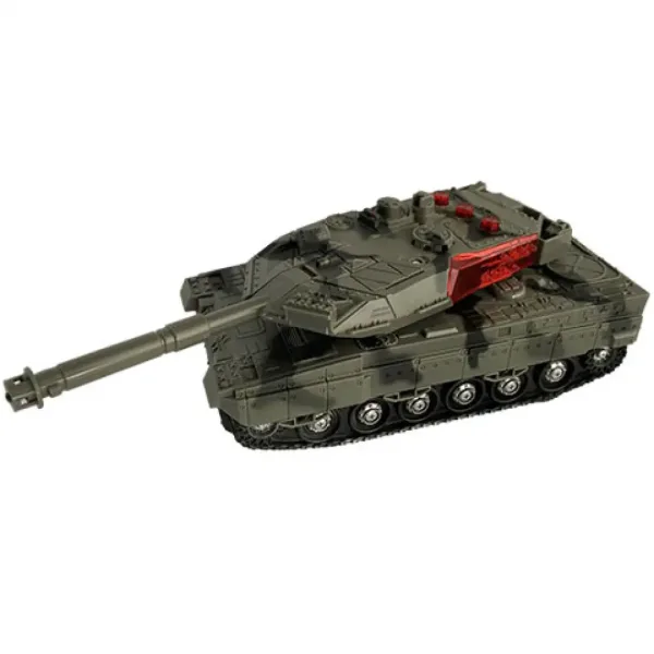 RC Tank Leopard 2 na daljinsko vodenje s svetlobnimi efekti 23 cm slika 2
