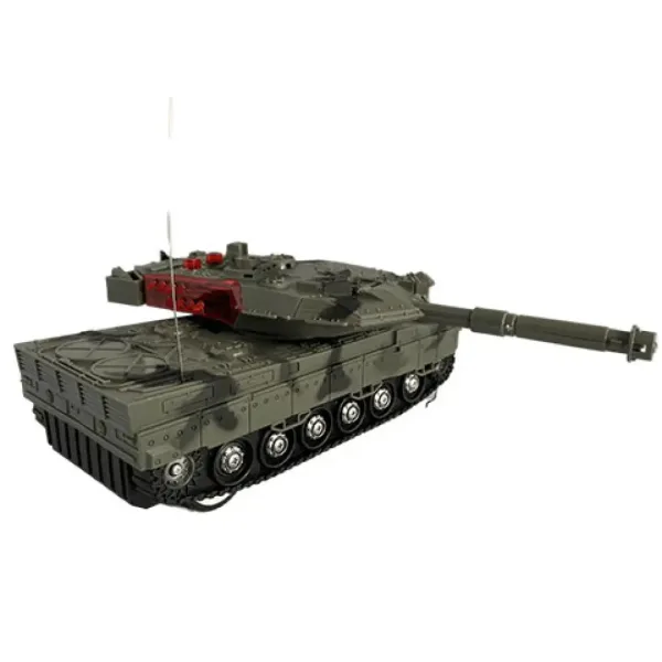 RC Tank Leopard 2 na daljinsko vodenje s svetlobnimi efekti 23 cm slika 3