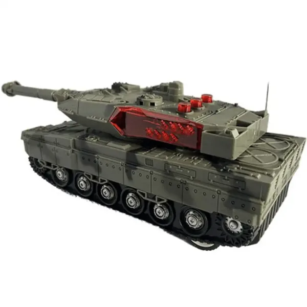 RC Tank Leopard 2 na daljinsko vodenje s svetlobnimi efekti 23 cm slika 5