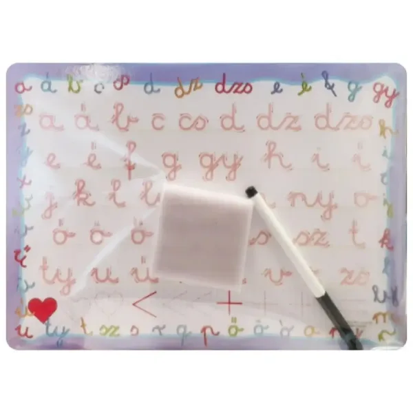 Razvojna risalna tabla z obrisnim markerjem: Črke - D-Toys slika 2