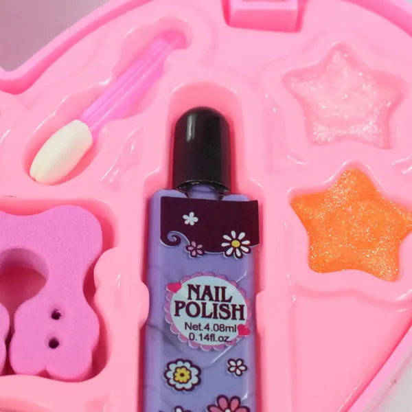 S&Lí Cosmetics: Premium paleta ličil in nohtov v posodi v obliki srca na treh nivojih slika 7