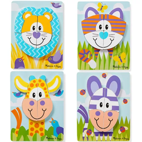 Safari Lesena velikanska sestavljanka - Melissa & Doug slika 2