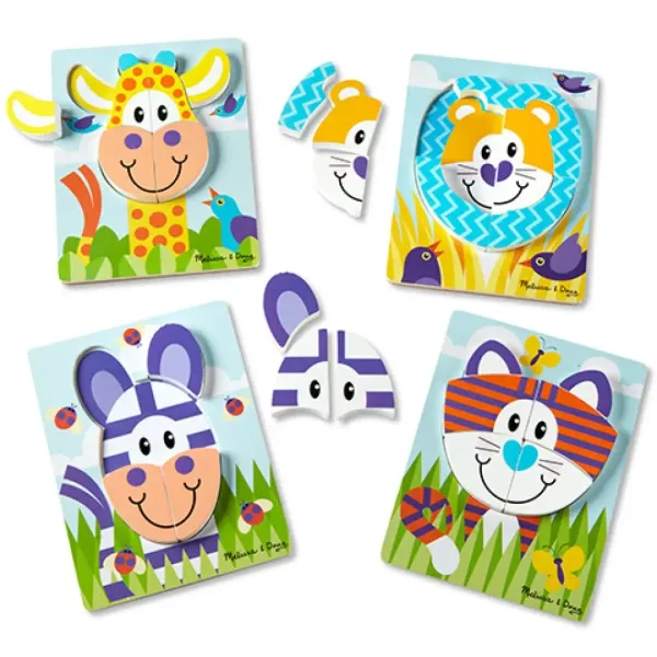 Safari Lesena velikanska sestavljanka - Melissa & Doug slika 3