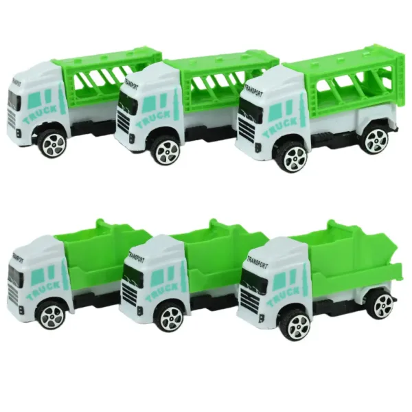 Sanitation Truck: 12-delni komplet smetarskih tovornjakov 1/64 slika 2