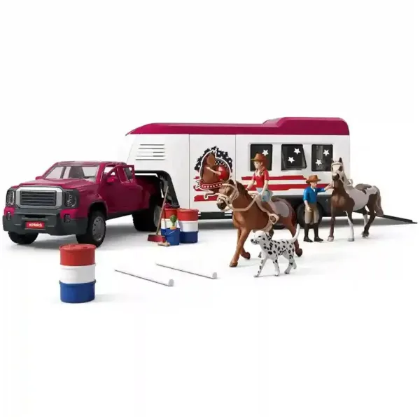 Schleich: Avto s konji za prevoz konj (42705) slika 2