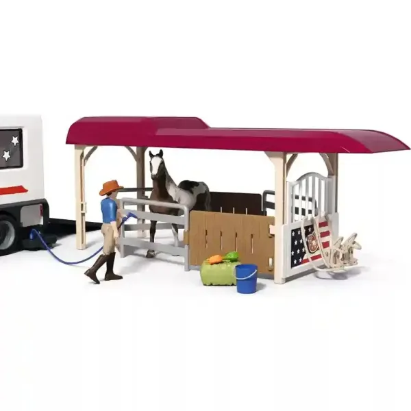 Schleich: Avto s konji za prevoz konj (42705) slika 9
