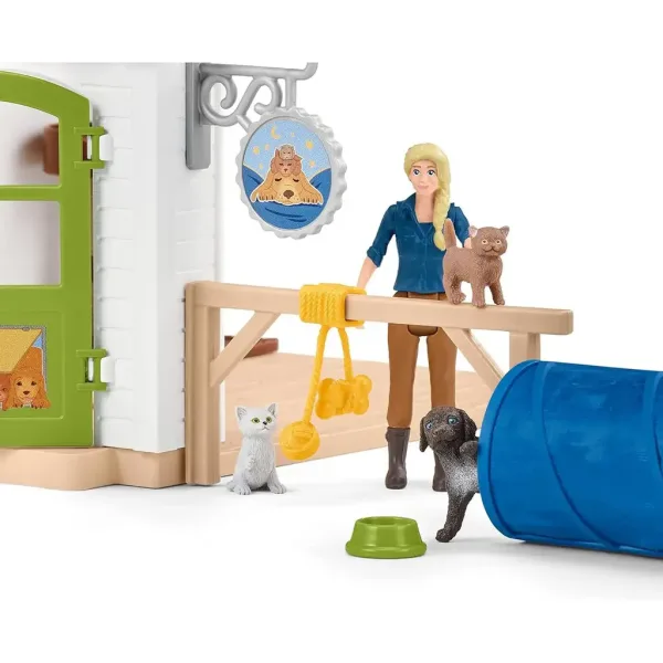 Schleich: Farm World - Igrača set za hotel za male živali (42607) slika 5