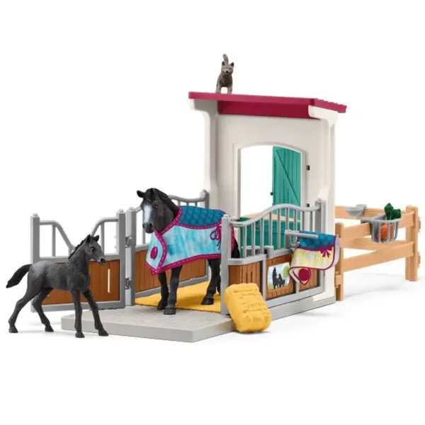 Schleich: Horse Club - Igrača komplet s konjem in žrebetom (42611) slika 3