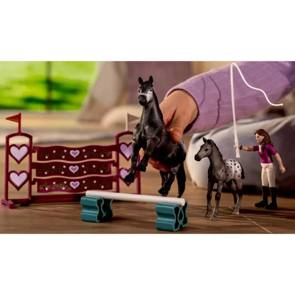 Schleich Horse Club: Lisa trening set (42776) slika 2