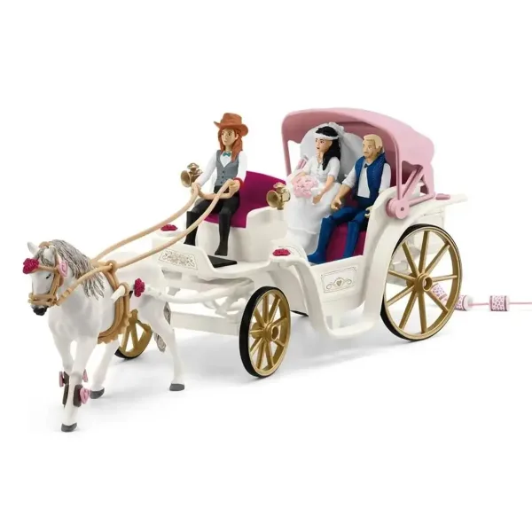 Schleich: Horse Club - Poroka kočija set (42641) slika 2