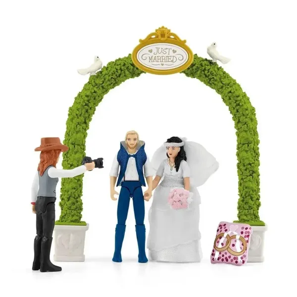 Schleich: Horse Club - Poroka kočija set (42641) slika 4