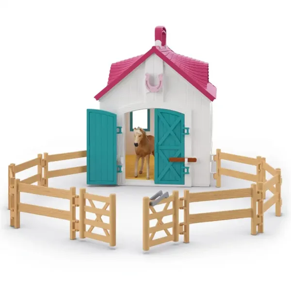 Schleich: Horse Club - Raztegljiva hlev za konje s kompleti za igro (42703) slika 4