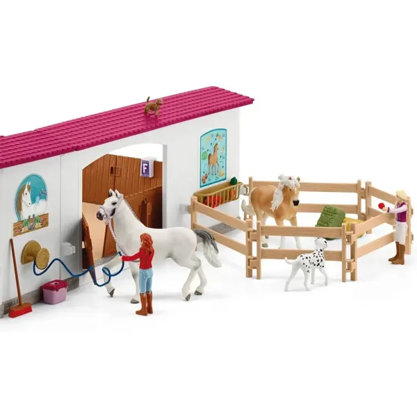 Schleich: Horse Club - Set za jahalni stadion (42639) slika 5