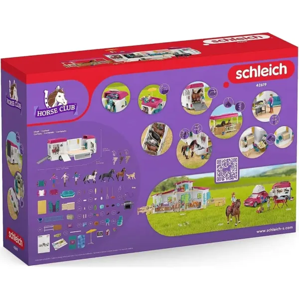 Schleich: Horse Club - Set za prevoz konj (42619) slika 2
