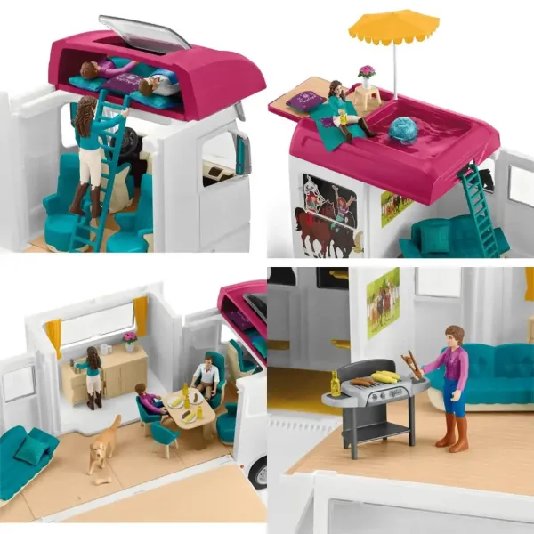 Schleich: Horse Club - Set za prevoz konj (42619) slika 5